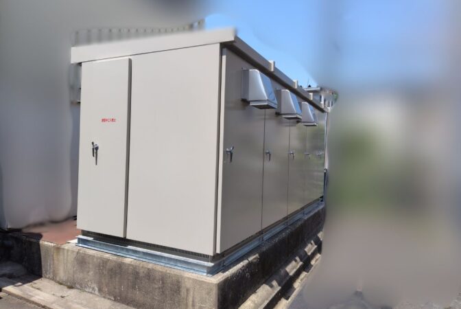 キュービクルとは？高圧電気が建物に供給されるまでの流れをご紹介！｜近畿 工場・建屋工事・メンテンナンスセンター