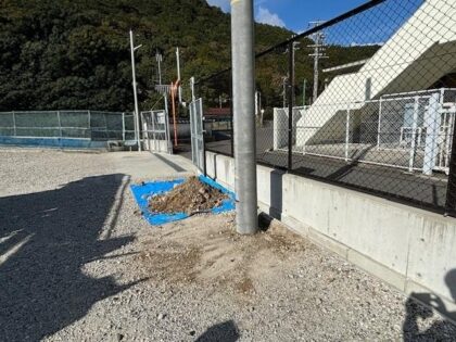 コンクリ－ト柱　建柱工事｜近畿 工場・建屋工事・メンテンナンスセンター