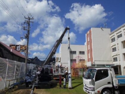 市立小学校高圧受電設備改修工事｜近畿 工場・建屋工事・メンテンナンスセンター