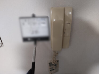 分譲マンションにおけるインターホン一式更新工事｜近畿 工場・建屋工事・メンテンナンスセンター