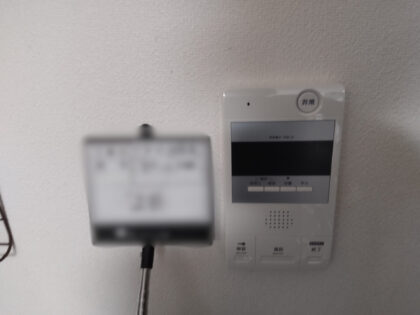 分譲マンションにおけるインターホン一式更新工事｜近畿 工場・建屋工事・メンテンナンスセンター