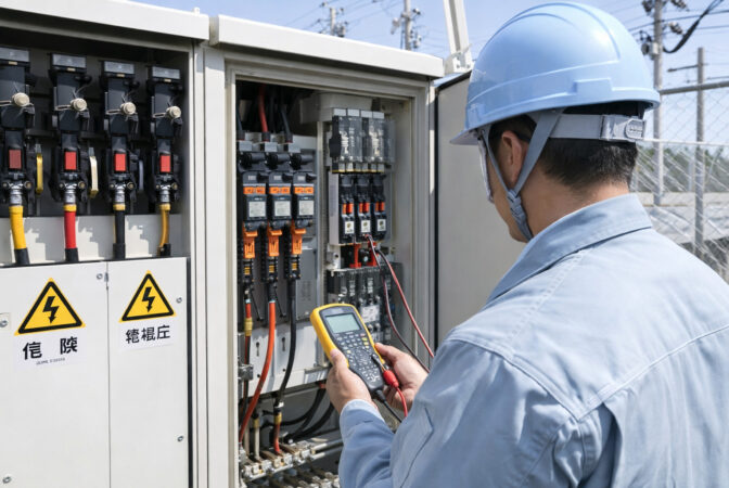 キュービクル・低圧配電盤　点検・工事｜近畿 工場・建屋工事・メンテンナンスセンター