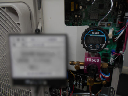 レストハウス空調設備更新工事｜冷媒配管真空乾燥・耐圧試験対応の業務用エアコン更新施工事｜近畿 工場・建屋工事・メンテンナンスセンター