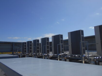 商工会議所の空調設備改修工事｜業務用エアコン更新（5馬力15台ほか導入）｜近畿 工場・建屋工事・メンテンナンスセンター