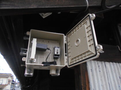 市区町村向け防犯カメラ設置工事｜近畿 工場・建屋工事・メンテンナンスセンター