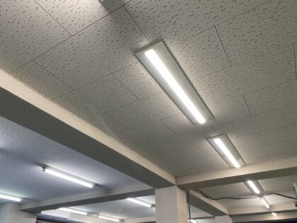 オフィス・工場の照明器具更新工事 全200台 LED化 大阪・兵庫